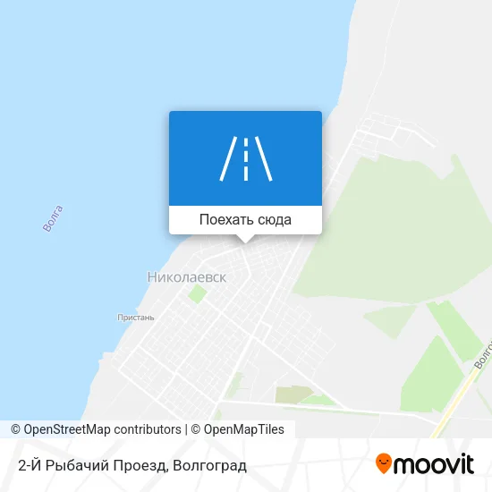 Карта 2-Й Рыбачий Проезд