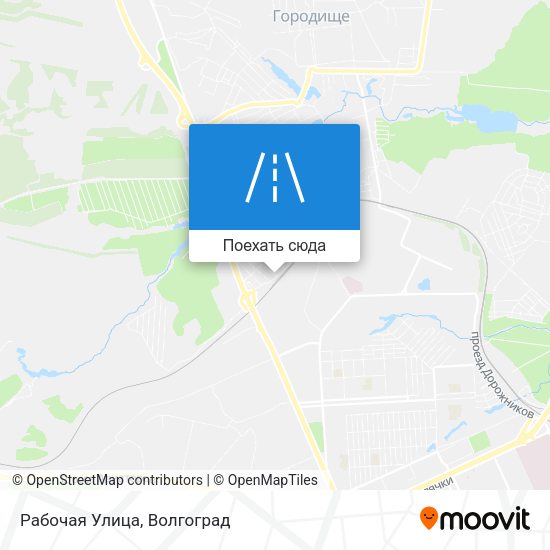 Карта Рабочая Улица