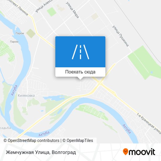 Карта Жемчужная Улица