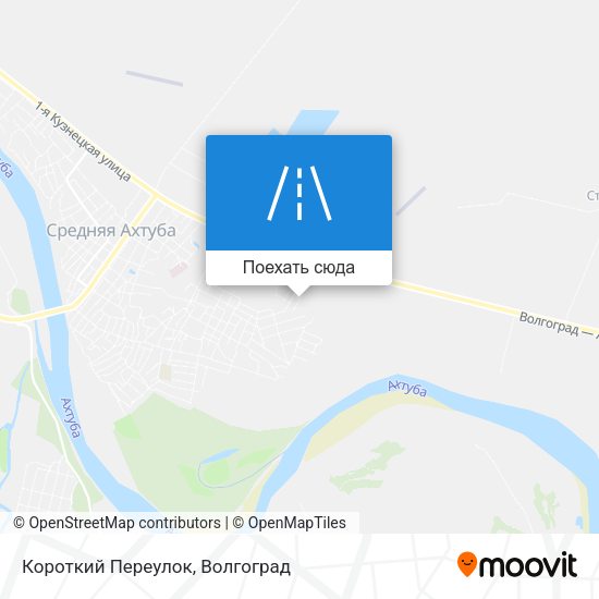 Карта Короткий Переулок