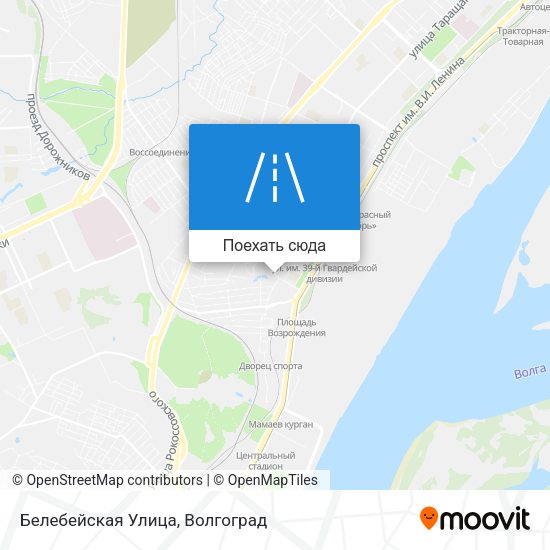 Карта Белебейская Улица