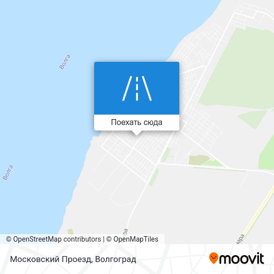 Карта Московский Проезд