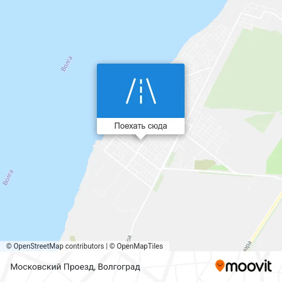 Карта Московский Проезд