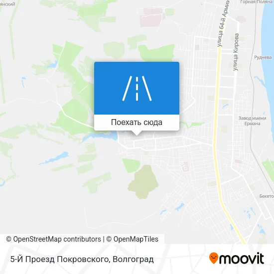 Карта 5-Й Проезд Покровского