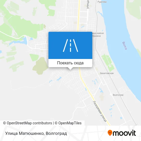 Карта Улица Матюшенко