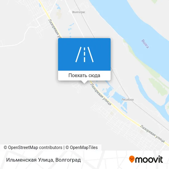 Карта Ильменская Улица