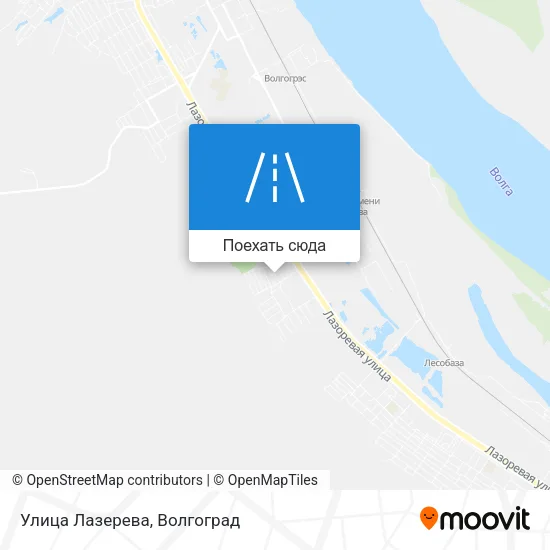 Карта Улица Лазерева