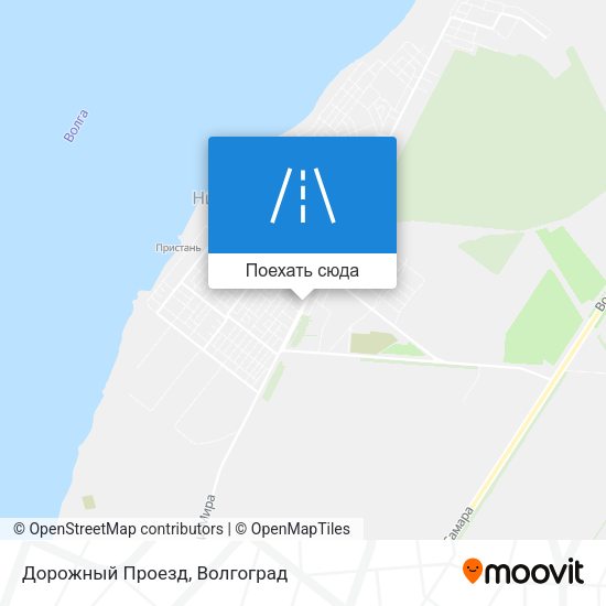 Карта Дорожный Проезд