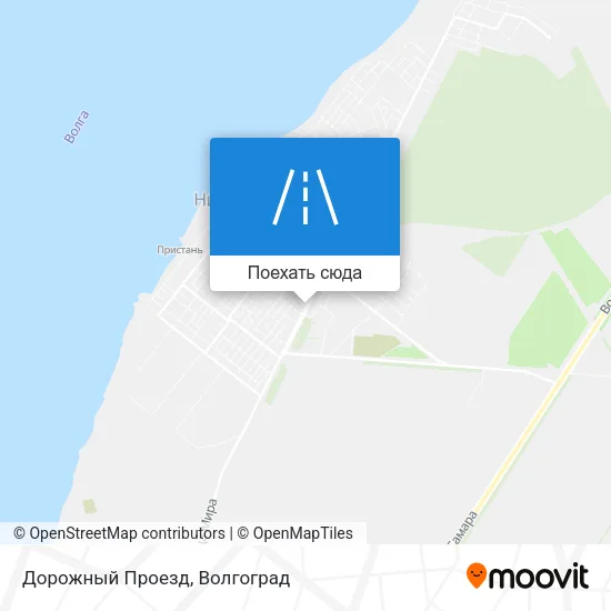Карта Дорожный Проезд