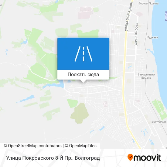 Карта Улица Покровского 8-Й Пр.