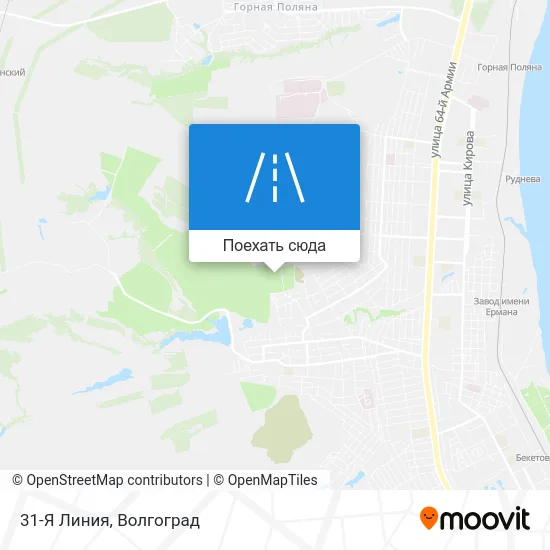 Карта 31-Я Линия