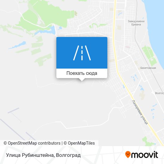 Карта Улица Рубинштейна