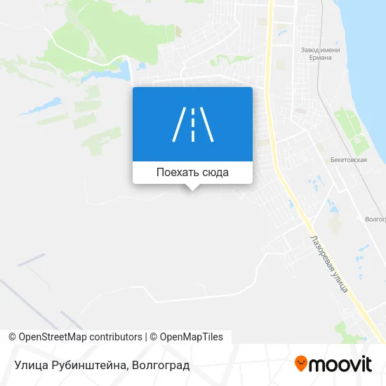Карта Улица Рубинштейна