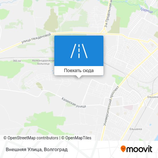 Карта Внешняя Улица