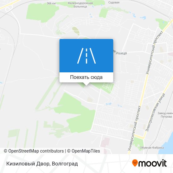 Карта Кизиловый Двор