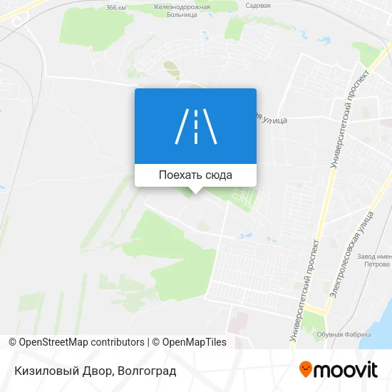 Карта Кизиловый Двор