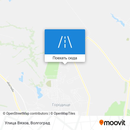 Карта Улица Вязов