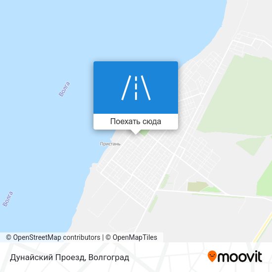 Карта Дунайский Проезд