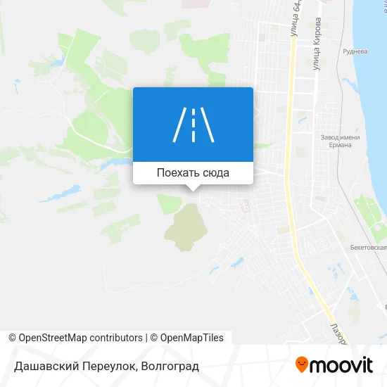 Карта Дашавский Переулок