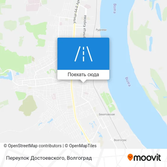 Карта Переулок Достоевского