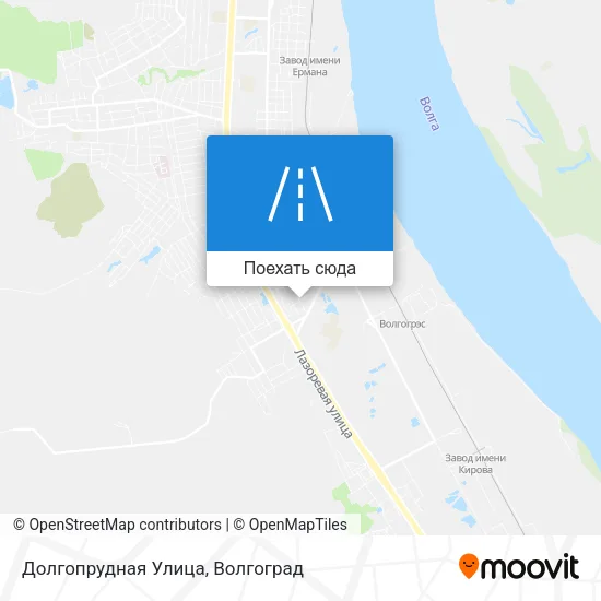 Карта Долгопрудная Улица