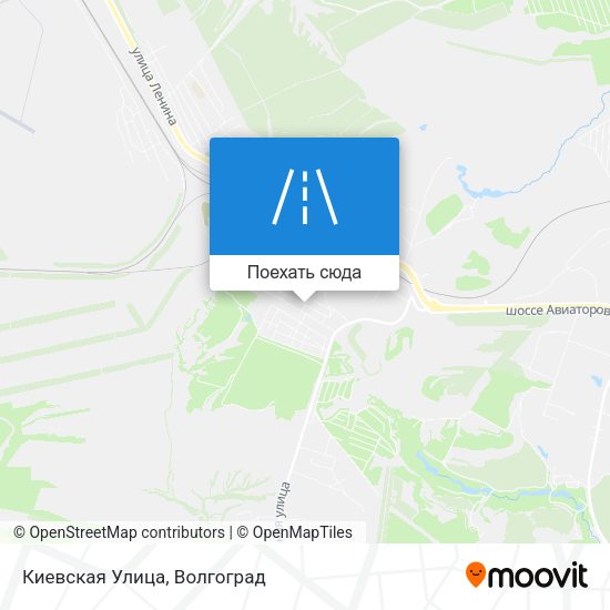 Карта Киевская Улица