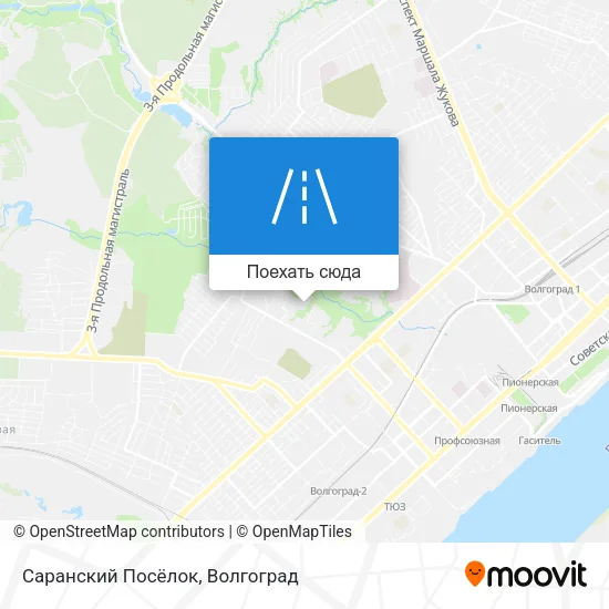 Карта Саранский Посёлок