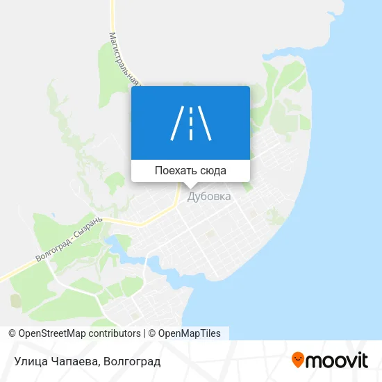 Карта Улица Чапаева