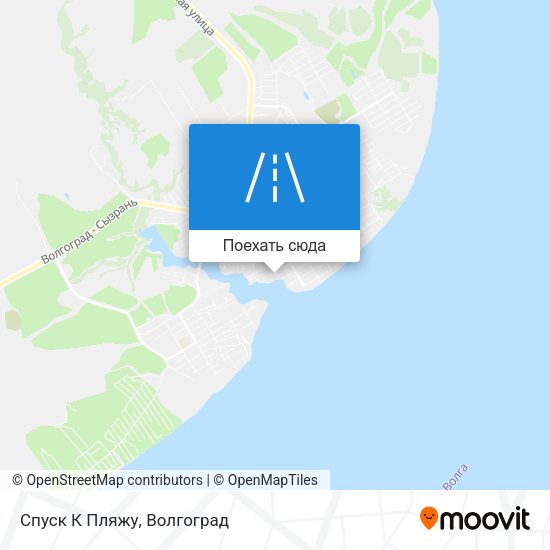 Карта Спуск К Пляжу