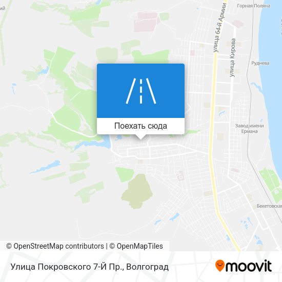 Карта Улица Покровского 7-Й Пр.