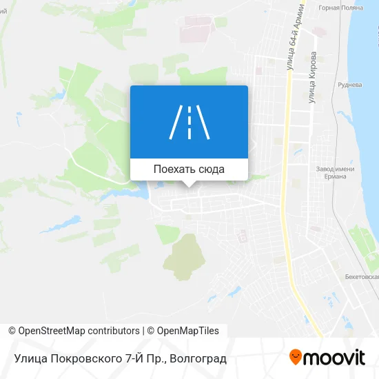 Карта Улица Покровского 7-Й Пр.