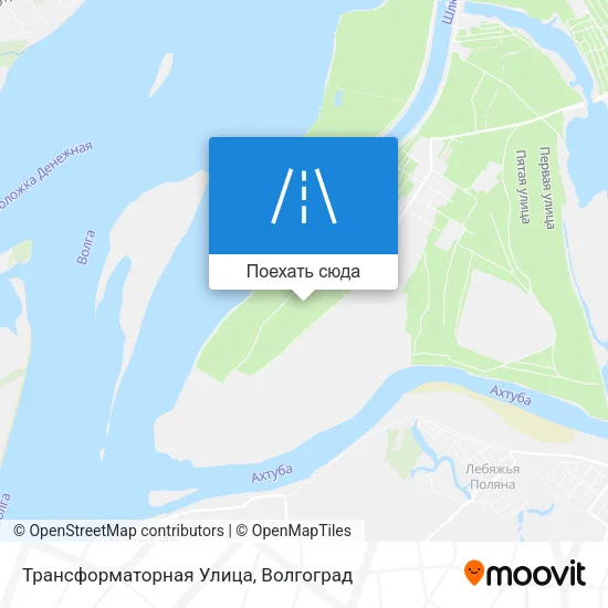 Карта Трансформаторная Улица