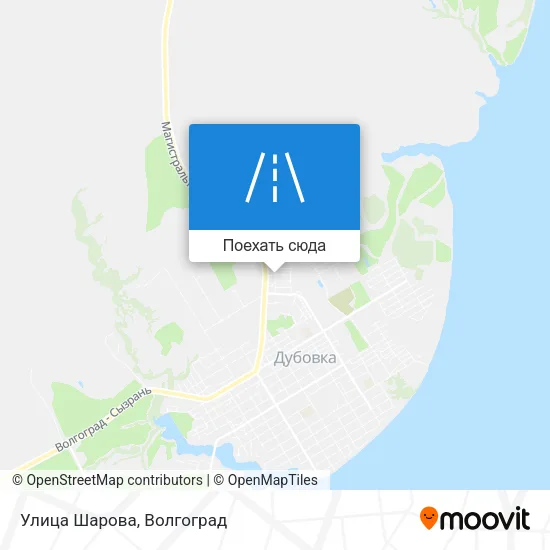 Карта Улица Шарова