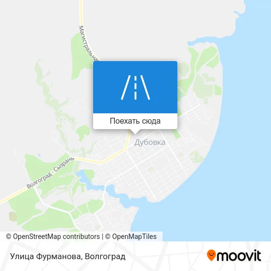 Карта Улица Фурманова