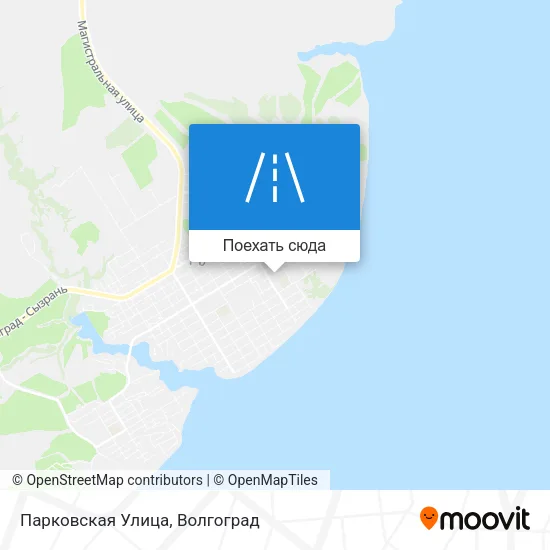 Карта Парковская Улица