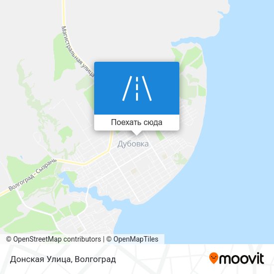 Карта Донская Улица