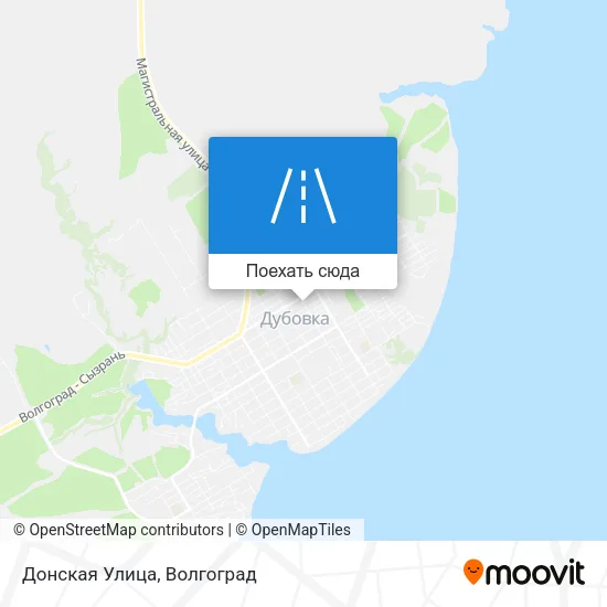Карта Донская Улица