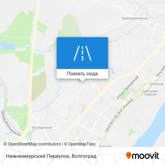 Карта Нижнеамурский Переулок