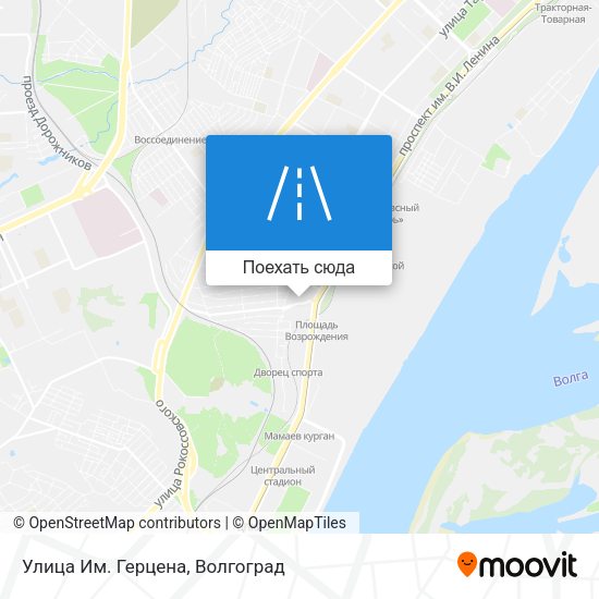Карта Улица Им. Герцена