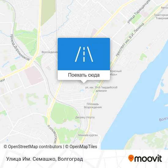 Карта Улица Им. Семашко