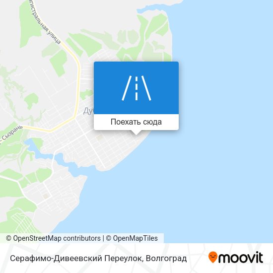 Карта Серафимо-Дивеевский Переулок