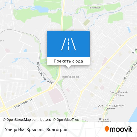 Карта Улица Им. Крылова