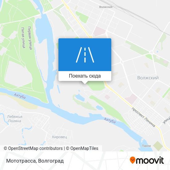 Карта Мототрасса