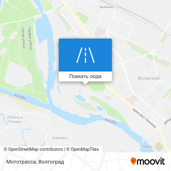 Карта Мототрасса