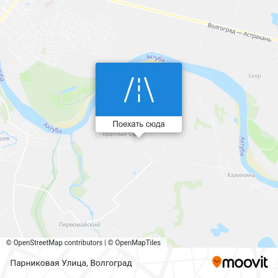 Карта Парниковая Улица