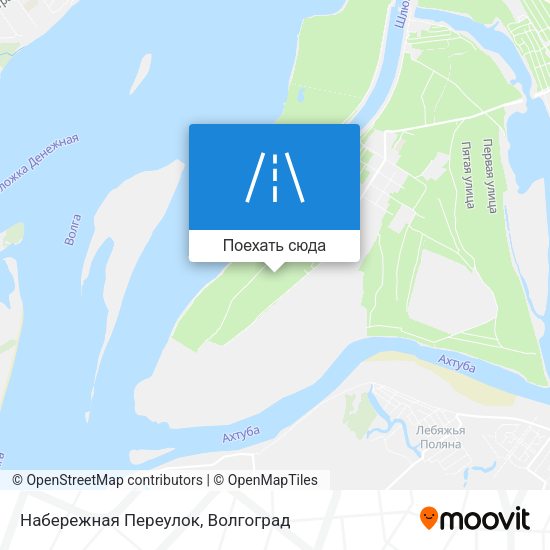 Карта Набережная Переулок