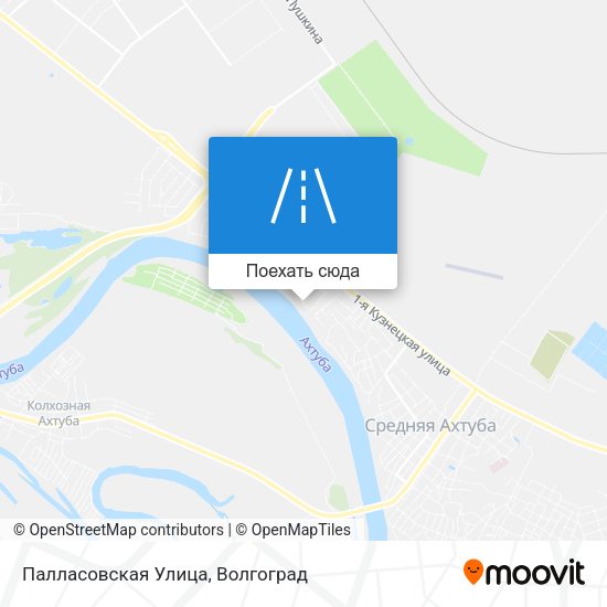 Карта Палласовская Улица
