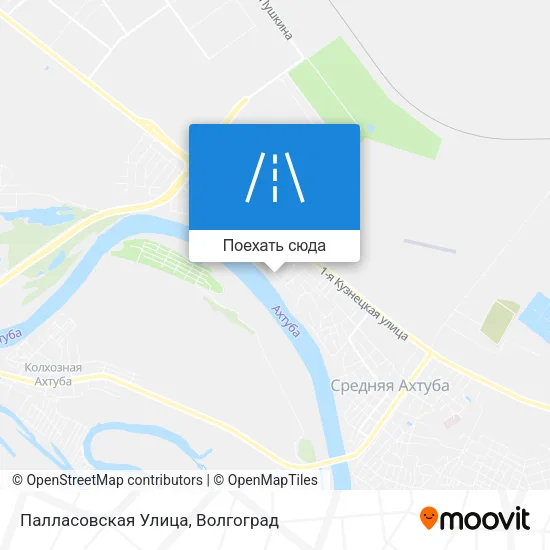 Карта Палласовская Улица