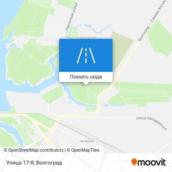 Карта Улица 17-Я