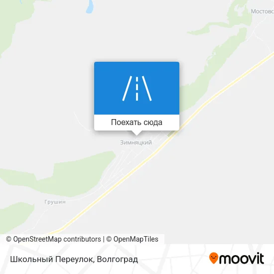 Карта Школьный Переулок